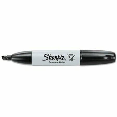 BSC PREFERRED Black Sharpie Chisel Tip Markers, 12PK MK411BK